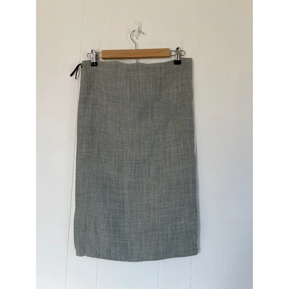 Pottery Barn‎ 100% Belgian Linen Pillow Cover 16x26 Sage Green Masters of Linen